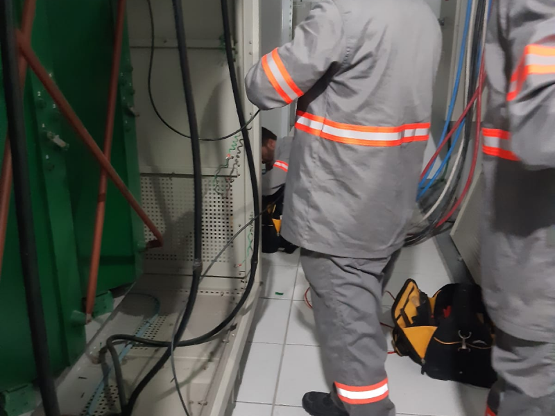 Manutenção preventiva em transformadores