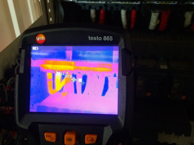 Termografia das instalações elétricas